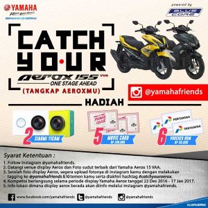 Yamaha Aerox Gelar Roadshow Berhadiah