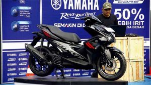Yamaha Jatim Targetkan Aerox 2.500 Unit Sebulan