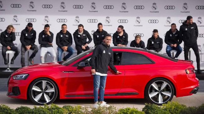 Audi Bagi Mobil Pemain Real Madrid