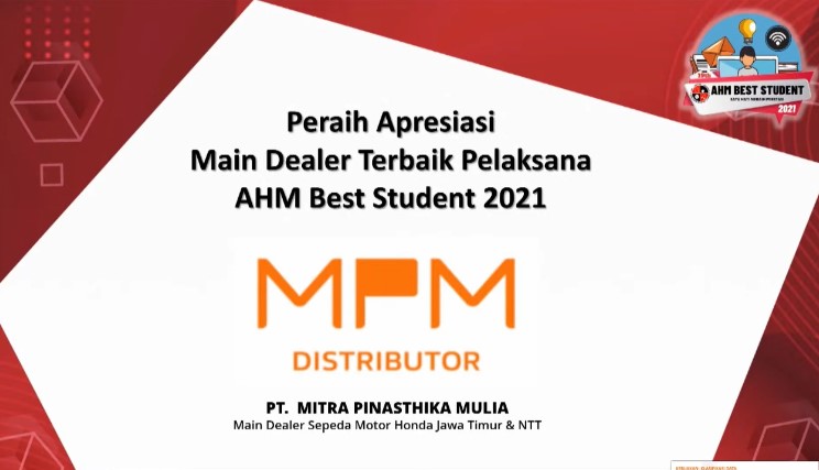 AHM Best Student 2021