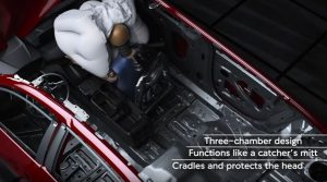 Honda Bikin Airbag 3 Ruang Untuk Penumpang Depan