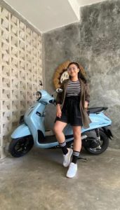 Sudah Punya Fazzio, Eh Wanita Ini Tertarik Yamaha Grand Filano Hybrid-Connected