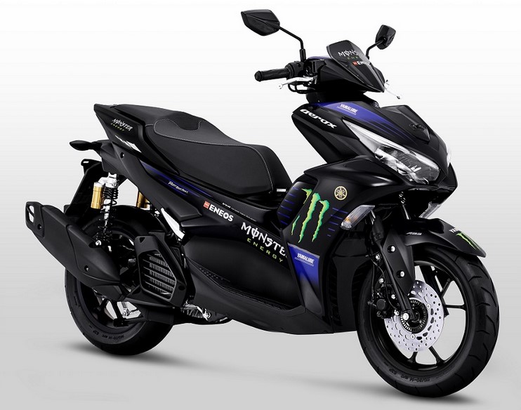 All New Yamaha Aerox Monster Energy