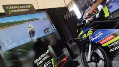 4JAN6 BALAP TANGGUH Sapa Surabaya: Pertamina Lubricants & Celloszxz Bawa Tantangan Balapan Simulator MotoGP