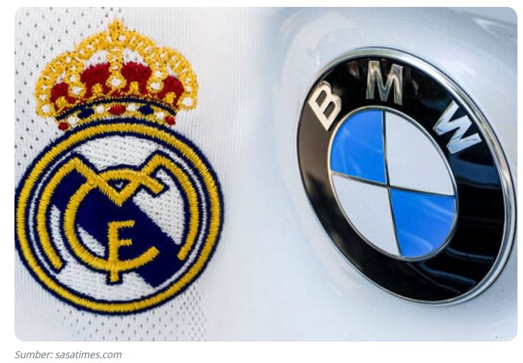 BMW Sponsor Real Madrid Gantikan Audi