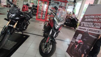 MPM Honda Jatim Ajak Jurnalis Bedah Teknologi CB500X