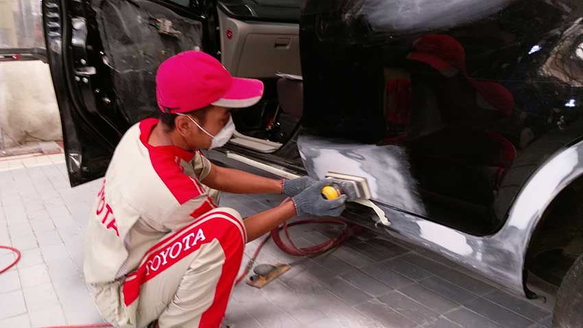 Layanan Body Repair Arina Toyota Tuntaskan 170 Unit/Bulan
