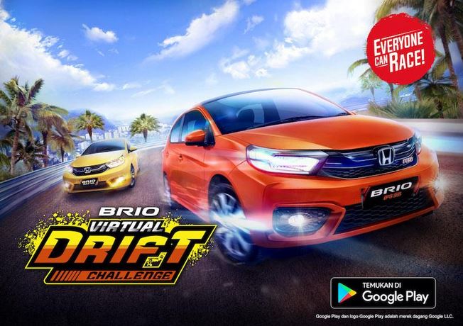 Brio Virtual Drift Challenge Gandeng Gameloft Berhadiah Puluhan Juta