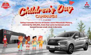 Sambut Hari Anak Nasional, Mitsubishi Beri Donasi Tiap Transaksi di Diler Resmi