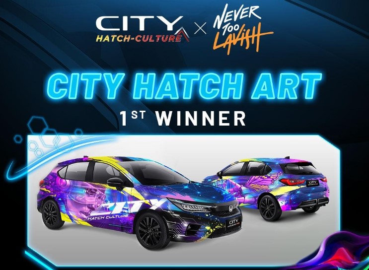Virtual Honda City Hatch Art