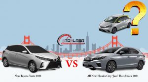 New Toyota Yaris 2021 Vs All New Honda City ‘Jazz’ Hatchback 2020