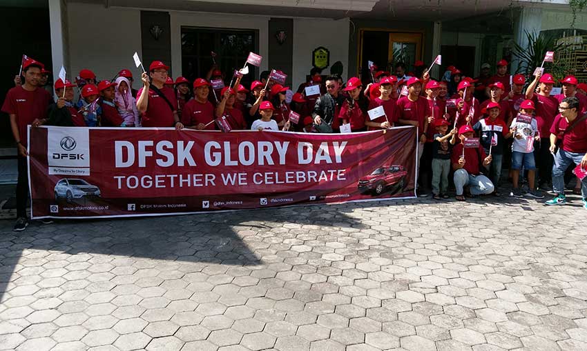 Pengguna DFSK Glory Makin Eksis di Surabaya