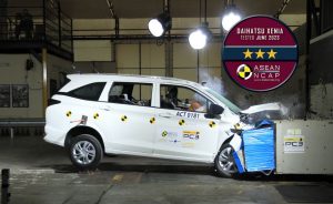 Daihatsu Xenia Raih 3 Bintang Uji Tabrak ASEAN NCAP