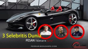 Selebritis Masak, Bola & F1 Pesan Ferrari Monza SP2 Rp 25 Miliar