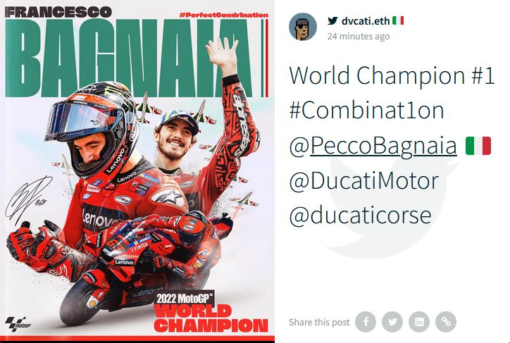 Francesco Bagnaia Putus 15 Tahun Penantian Ducati & 50 Tahun Kombinasi Terbaik Italia