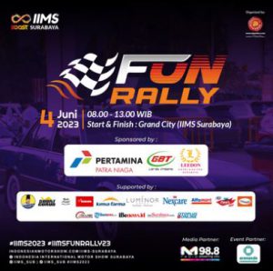 Fun Rally Hari Terakhir IIMS Surabaya 2023 Hadirkan Berkendara Asik Bareng Komunitas Mobil dan Keluarga