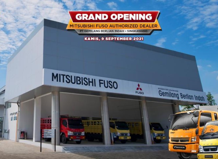 KTB Mitsubishi Fuso Relokasi Diler di Singkawang