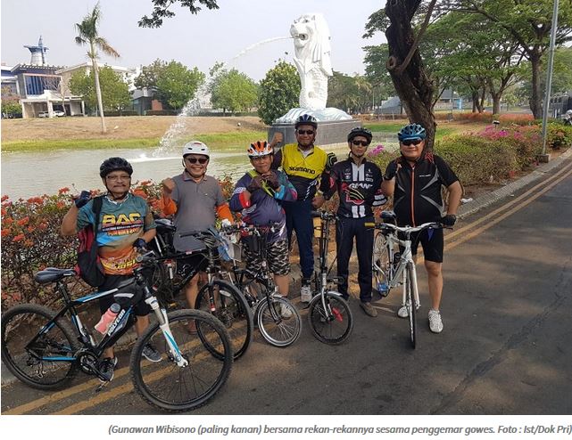 pendukung gowes Tarwi