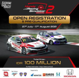 Honda Racing Simulator Championship (HRSC) 2 Tampilkan Brio RS Urbanite