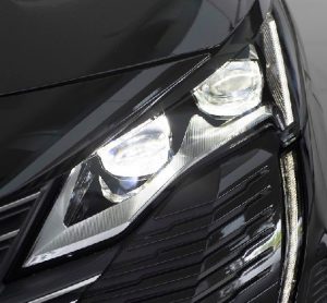 Headlamp Cornering Peugeot Belok Nyala Lurus Mati