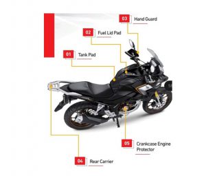 Genuine Accesories Honda CB150X Bikin Ganteng Maksimal