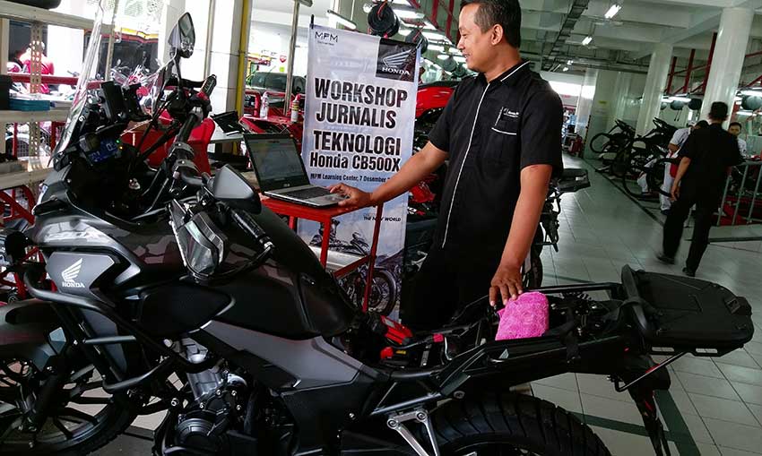 MPM Buka Wawasan Jurnalis Honda CB500X