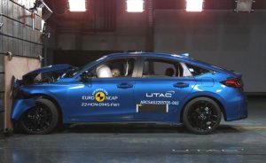 Honda Civic e:HEV Hybrid Raih Tingkat Keselamatan Terbaik EURO NCAP 2022