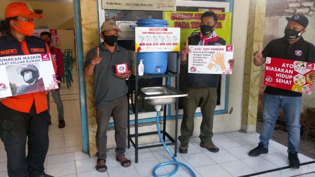 Nih Kiat Honda Community Jatim Peringati HUT RI di Masa Pandemi