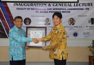 Honda Transfer Teknologi Ke ITB Bandung