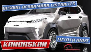 Mobil Listrik ITS i-Deora Ala Toyota Raize Masa Depan
