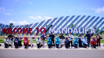 10 Influencer NTB Meriahkan bLU cRU Yamaha Sunday Race
