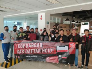 Siapkan Jamnas, Puluhan Bikers Honda Kopdar di MPM Riders Café Malang
