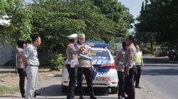 Jasa Raharja & Tim Supervisi Ditkamsel Polda Jawa Timur Monitoring Jalur Blackspot