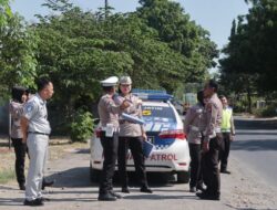 Jasa Raharja & Tim Supervisi Ditkamsel Polda Jawa Timur Monitoring Jalur Blackspot