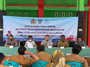 Jasa Raharja Perwakilan Bojonegoro Gelar Sosialisasi Tata Tertib Administrasi Kendaraan Bermotor