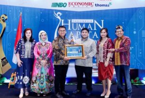 Jasa Raharja Raih 2 Penghargaan Indonesia Human Capital Award 2023