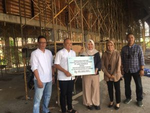 Jasa Raharja Jatim Serahkan Bantuan Pembangunan Masjid & Rumah Tahfidz As Salam Nusantara