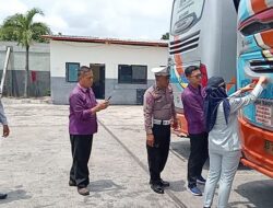 Fokus Keselamatan Bus Lebaran 2024, Jasa Raharja Pasang Sticker Reflektor