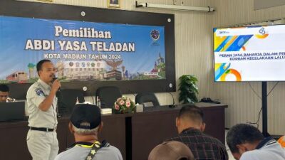 Jasa Raharja Dukung Keselamatan Transportasi Via Abdi Yasa Teladan Madiun