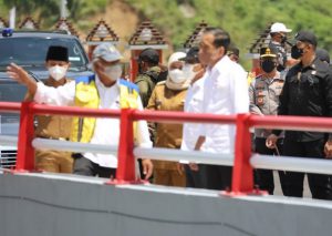 Presiden Jokowi Resmikan Bendungan Tugu dan Gongseng di Trenggalek