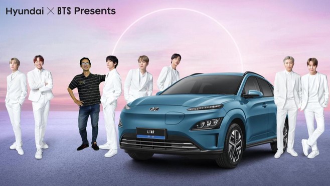  Colaboración con Hyundai BTS Otolas