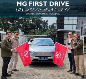 Demi GIIAS Surabaya 2022, New MG ZS EV SUV Listrik Melibas Jalur Trans Jawa