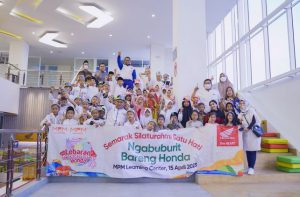 Cara Seru MPM Honda Jatim & MPM Insurance Berbagi dengan Anak Yatim di Momen Ramadhan