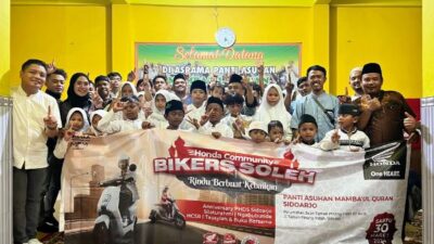 MPM Honda Community Bikers Sholeh Berburu Berkah Ramadan
