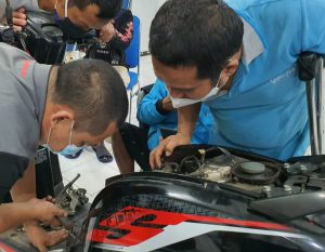 MPM Honda Peduli Disabilitas Tingkatkan Skill Mekanik