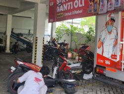 MPM Honda Jatim Peduli Disabilitas Layani Service Gratis Ganti Oli