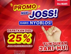 Jari Ungu Pemilu Diskon 25% Jasa Servis di AHASS MPM Honda Jatim & NTT