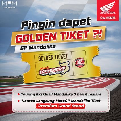 MPM Honda Touring & Nonton MotoGP Mandalika