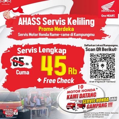 MPM Honda AHASS Service Keliling