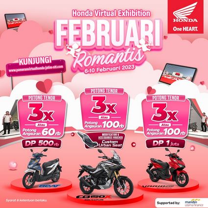 MPM Honda Virtual Exhibition Romantis 